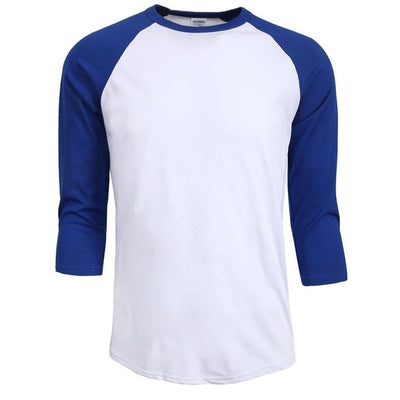 Cotton 3/4 Sleeve Jersey Style T-Shirt