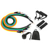 11 Pc Set Resistance Bands Home Workout Bundle