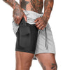 2 in 1 Integrated Compression Training Shorts