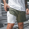 2 in 1 Integrated Compression Training Shorts